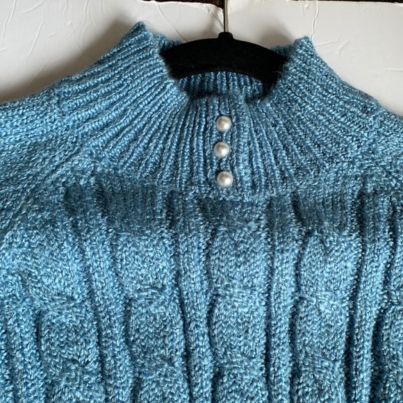 Karen Scott turtle neck Knit sweater size M - Picture 5 of 8